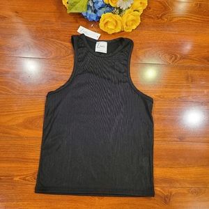 Livi Black Tank Top Size Small